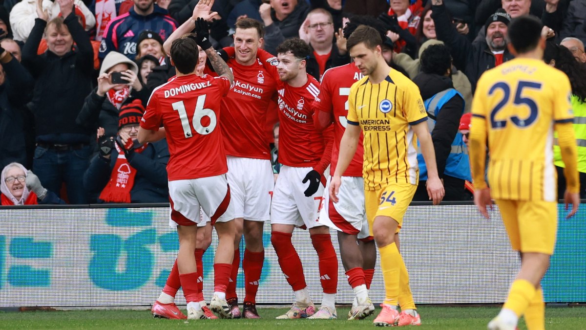 Nottingham Forest, Brighton’a 7 attı!